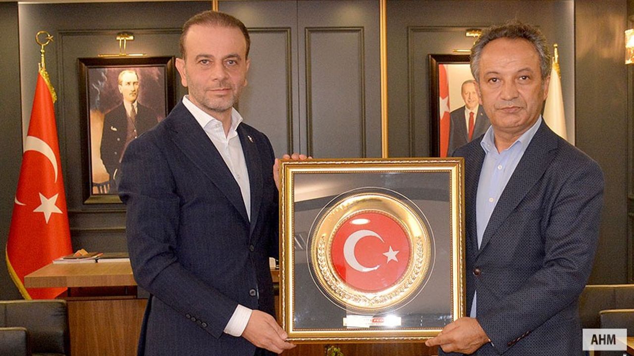 DAİMFED'ten AK Parti İl Başkanı Ozan Gülaçtı'ya Ziyaret