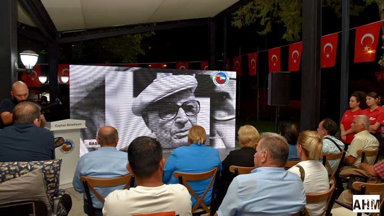 Ceyhan Belediyesi Yaşar Kemal’i 100. Yaş Gününde Andı