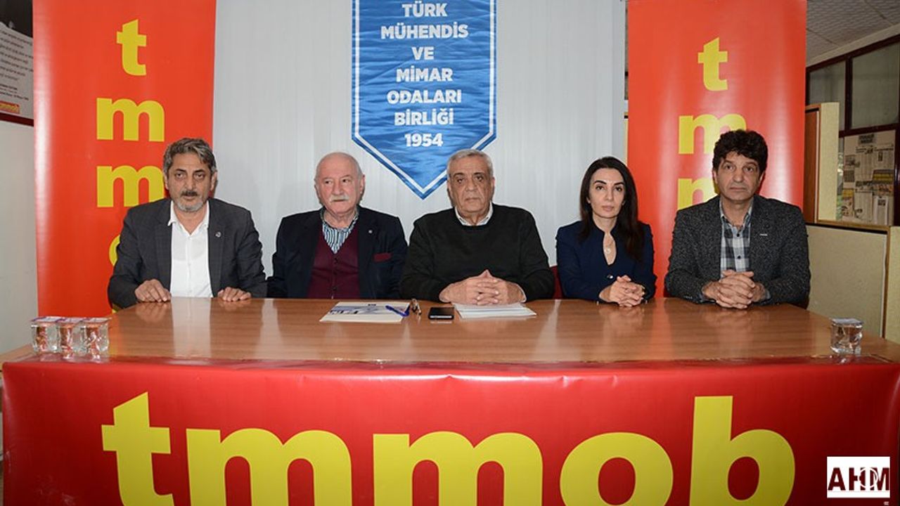 TMMOB Adana İKK, Adana'nın Kent Sorunlarını Açıkladı