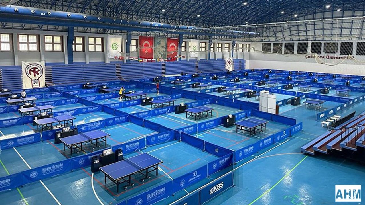 Uluslararası Veteranlar Masa Tenisi Turnuvası Adana’nın Sporda Markası Oldu