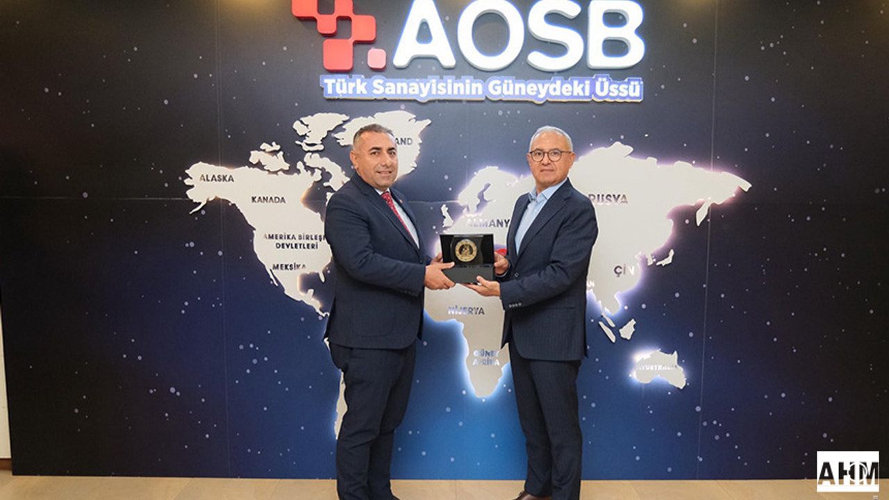 Güngör Geçer, AOSB Yönetimini Ziyaret Etti