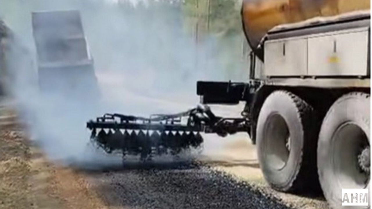 Aladağ’da Gökçeköy–Kozalan–Kızıldam Yolu Asfaltlanıyor