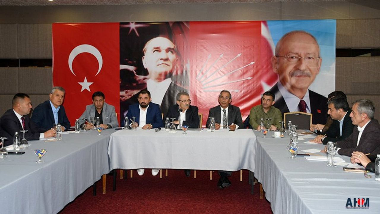 CHP Adana İl Örgütü "Seçim" Gündemiyle Toplandı