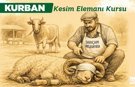 Sarıçam Belediyesi’nden Kurban Kesim Elemanı Kursu
