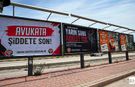 Adana Barosundan Avukatlara Şiddete Karşı Reklam Panolu Mesaj