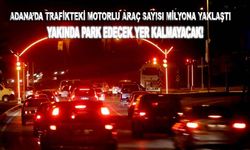 Adana'da Motorlu Araç Sayısı Belli Oldu: 5 Araçtan Biri Motorsiklet