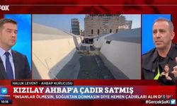 Haluk Levent "Kızılay İnternette Çadır Satıyordu"