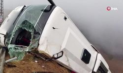 Yolcu Otobüsü Uçuruma Yuvarlandı: 1 Kişi Öldü, 14 Kişi de Yaralandı