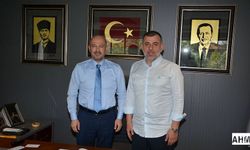 Mehmet Hanifi Kalo'dan Sağlık Müdürü Nacar'a Ziyaret