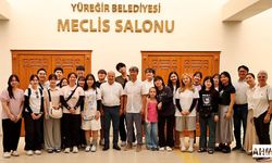 Güney Koreli Öğrencilerden Başkan Demirçalı'ya Ziyaret