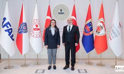 Bakan Yardımcısı Mehmet Sağlam, Milletvekili Ayyüce Türkeş Taş’ı Ağırladı