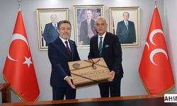 Bakan İbrahim Yumaklı’dan Başkan Yusuf Kanlı’ya Ziyaret…
