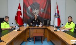 İl Emniyet Müdürü Arıkan, Bayram Öncesi Trafik Tedbirleri Toplantısına Katıldı