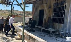Başkan Bekir Şimşek'ten Yangın Mağduru Aileye Destek Ziyareti