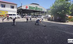 Pozantı’da "Köylü Pazarı" İçin İlk Adım Atıldı: Sıcak Asfalt Çalışmaları Başladı