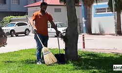 Çukurova’da Parklar Güne Temizlikle Uyanıyor