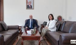 Sunay Karamık'tan İçişleri Bakan Yardımcısı Mehmet Sağlam’a Ziyaret