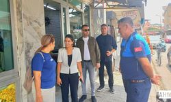 Av. Sevil Aydar Yıldız'dan Balıkçı Pasajı Esnafına Geçmiş Olsun Ziyareti
