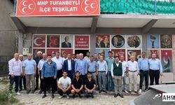 MHP Tufanbeyli'de Bayrak Aytekin Alcı'da...