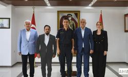 MHP İl Başkanı Yusuf Kanlı’dan Tümgeneral Coşkun Sel’e Taziye Ziyareti