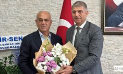 Yusuf Kanlı’dan Tarım ve Orman İl Müdürü Atilla Bayazıt’a Hayırlı Olsun Ziyareti