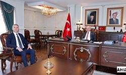 Vali Köşger’den Tarım ve Orman İl Müdürü Atilla Bayazıt’a Hayırlı Olsun Ziyareti