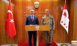 Vali Köşger’den 6. Kolordu Komutanı Tümgeneral Kalın’a Ziyaret