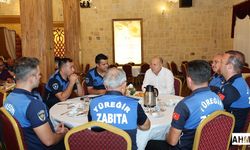 Ali Demirçalı, Zabıta Ekibiyle Kahvaltıda Buluştu