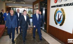 Tamer Dağlı’dan ATB Başkanı Şahin Bilgiç’e Ziyaret