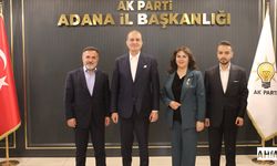 AK Parti Adana İl Başkanlığı’nda Ömer Çelik Ziyareti