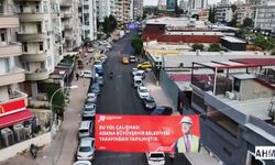 Adana Büyükşehir Belediyesi Beyazevler Caddesi’ni Yeniledi