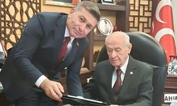 Bekir Şimşek’ten MHP Genel Başkanı Devlet Bahçeli’ye Ziyaret