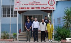 Seyhan Su Ürünleri Üretme İstasyonu’nda İnceleme