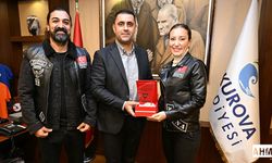 Başkan Emrah Kozay, Anadolu Kartalları Motosiklet Kulübü’nü Ağırladı