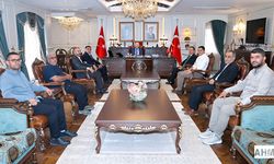 Adana Valisi Köşger, Tarım Temsilcilerini Kabul Etti