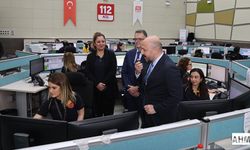 İl Sağlık Müdürü Halil Nacar’dan 112’ye Ziyaret