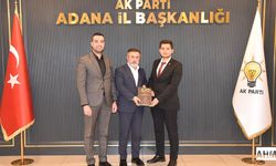 Birlik Vakfı Adana Heyeti, AK Parti İl Başkanlığı’na Nezaket Ziyaretinde Bulundu