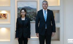 İl Tarım Müdürü Bayazıt’tan Feke Kaymakamı Feyza Yılmaz’a Ziyaret