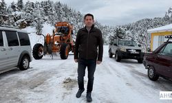 Feke Belediyesi Karla Mücadelede Sahada: Başkan Özen’den Gece Gündüz Mesai