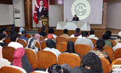 Rektör Prof. Dr. Hamit Emrah Beriş Uluslararası Öğrencilerle Bir Araya Geldi