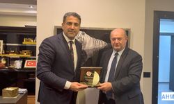 ÇGC’den Hasan Berzan Toprak’a Plaket