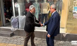 Ali Bedrettin Karataş Çarşı Esnafını Ziyaret Etti