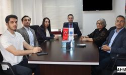 İMO Adana Şube Başkanı Hıdır Çak'a Ziyaret