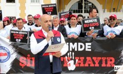 Eğitim Bir Sen Adana Şubesi Eğitimciye Şiddete Karşı İş Bıraktı