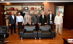 Çukurova Belediyesi’nde Veteriner Hekimler Odası Ziyareti