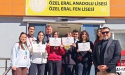 Eral Okulları Öğrencilerine Uluslararası Sertifika
