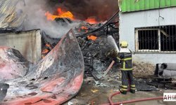 Sarıhamzalı’daki Geri Dönüşüm Tesisinde Yangın: Ekipler Seferber Oldu