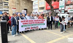 Adana'da STK'lardan İsrail'e "Sumud Filosu" Tepkisi