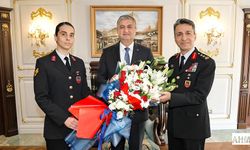 Vali Mustafa Yavuz’a Jandarma Teşkilatının 187. Kuruluş Yıl Dönümü Ziyareti