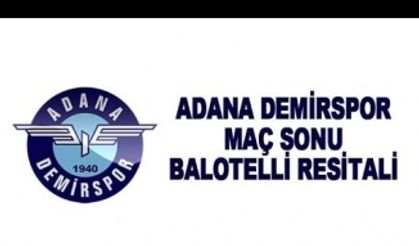 Adana Demirspor'da Balotelli resitali